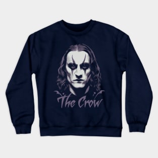 The Crow - Brandon Lee 90s Fan Art Crewneck Sweatshirt